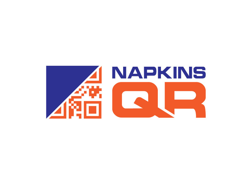 napkinsQR logo design by aryamaity