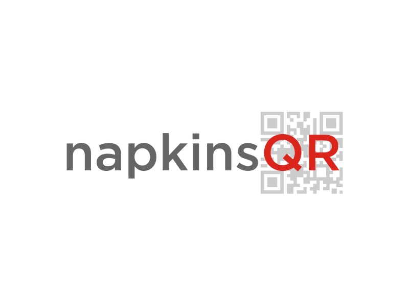 napkinsQR logo design by onie