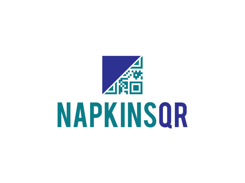 napkinsQR logo design by aryamaity