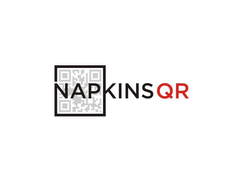 napkinsQR logo design by onie