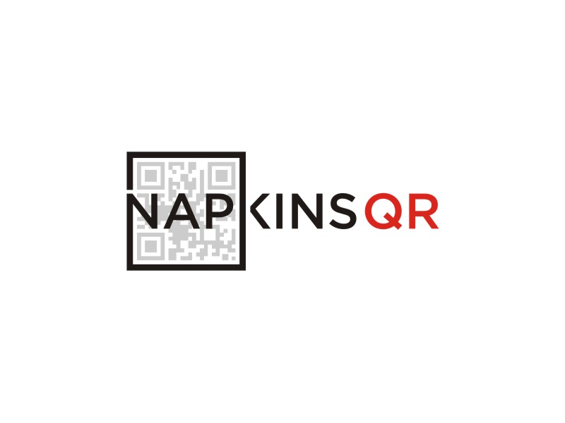 napkinsQR logo design by onie