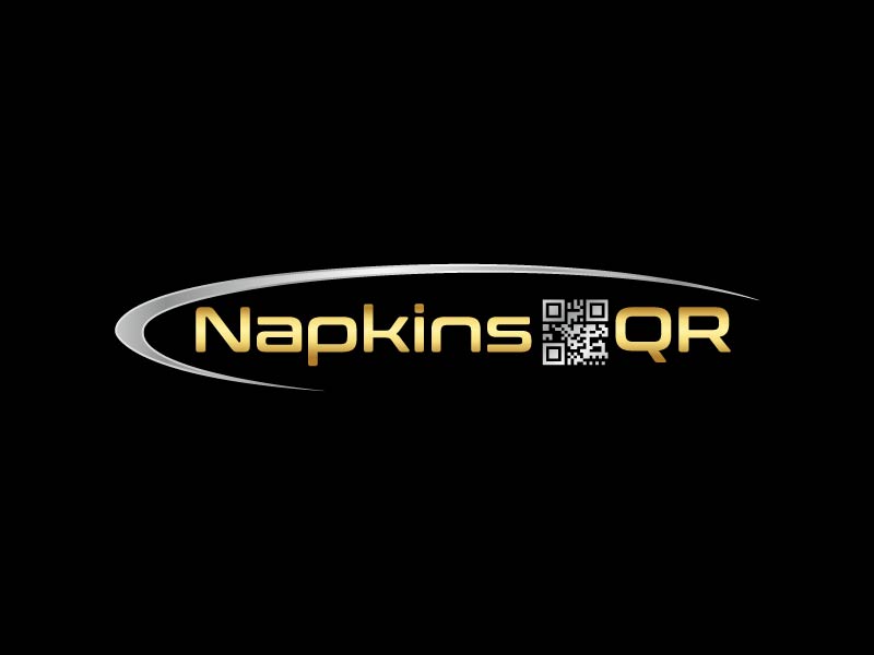 napkinsQR logo design by M Fariid