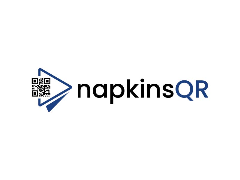 napkinsQR logo design by M Fariid