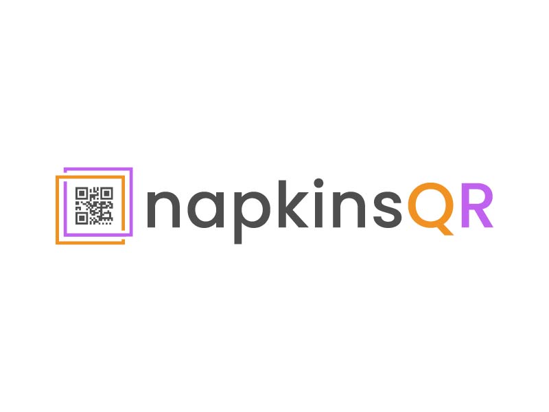 napkinsQR logo design by M Fariid