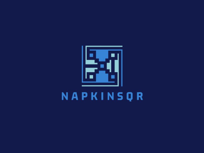 napkinsQR logo design by Greenlight