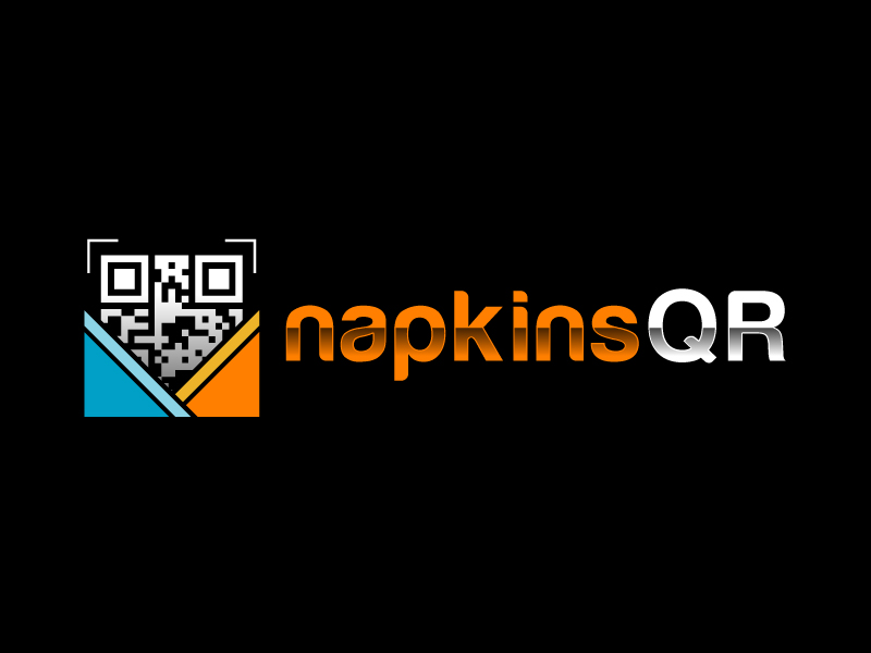 napkinsQR logo design by Vins