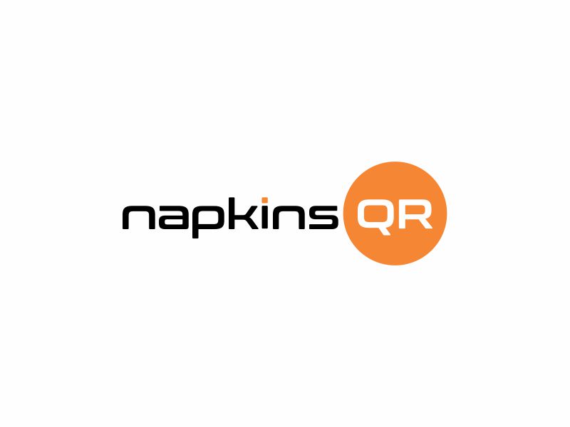 napkinsQR logo design by hopee