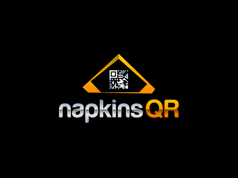 napkinsQR logo design by uttam