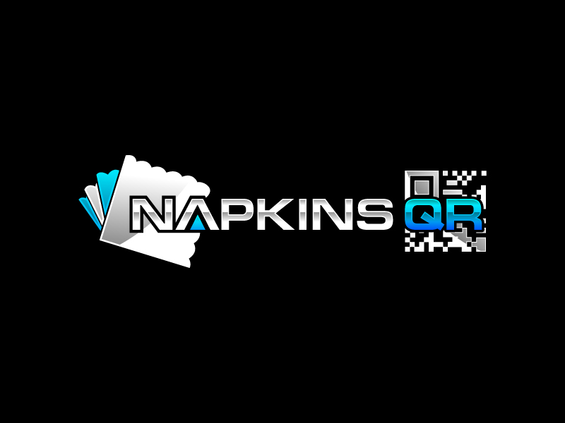 napkinsQR logo design by uttam