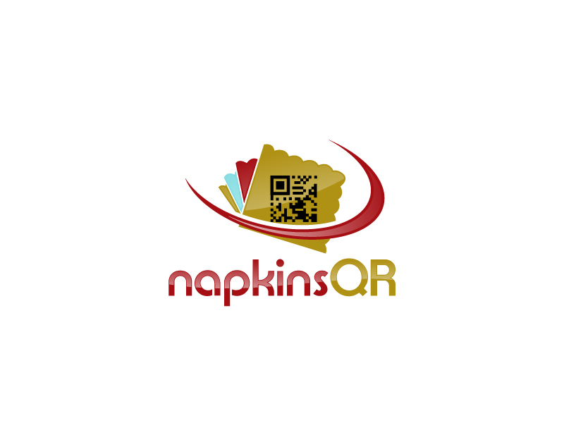 napkinsQR logo design by uttam