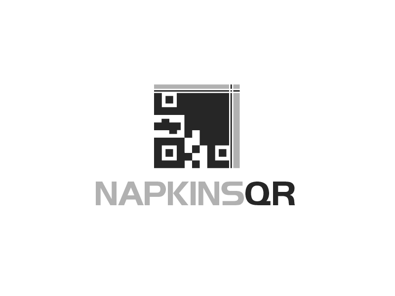 napkinsQR logo design by logofighter