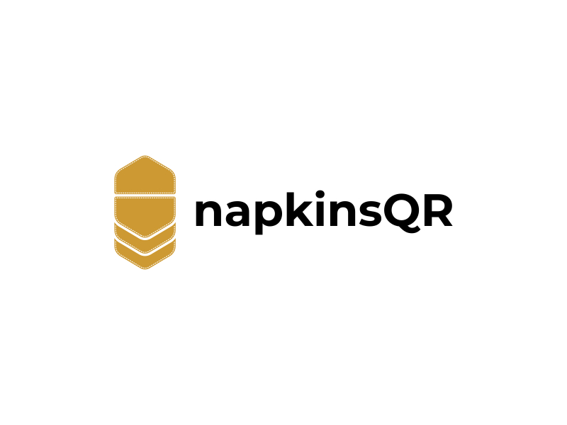 napkinsQR logo design by scania