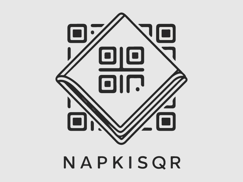 napkinsQR logo design by Crushboysourav