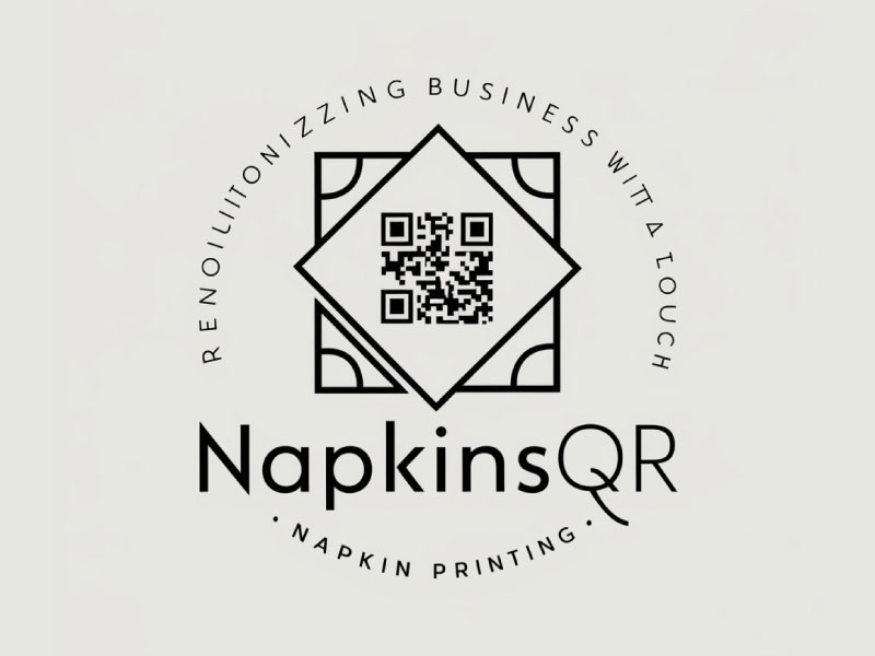 napkinsQR logo design by Crushboysourav