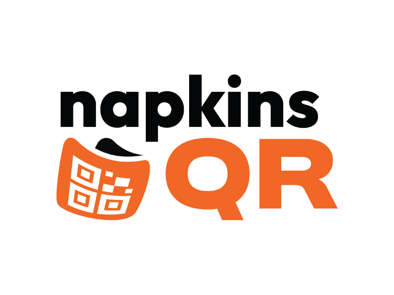 napkinsQR logo design by Archie Taftazani Azra