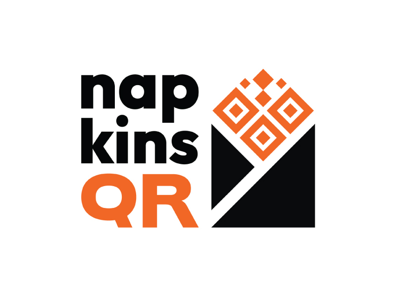 napkinsQR logo design by Archie Taftazani Azra