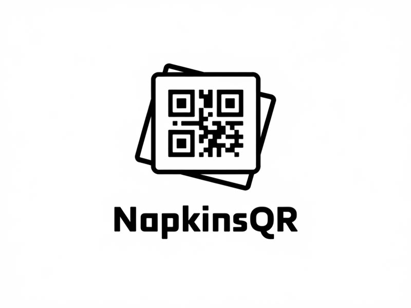 napkinsQR logo design by navneet