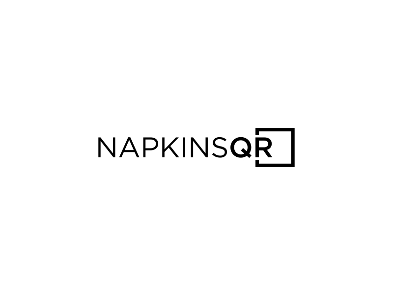 napkinsQR logo design by scania