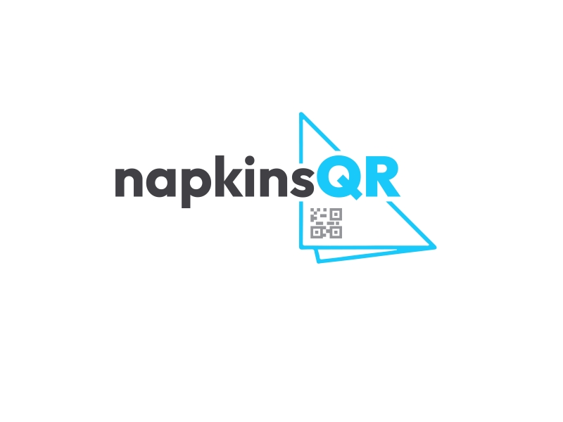 napkinsQR logo design by hasibhasan