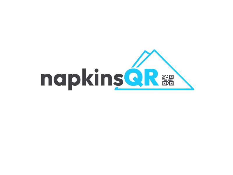 napkinsQR logo design by hasibhasan