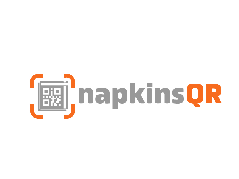 napkinsQR logo design by jaize