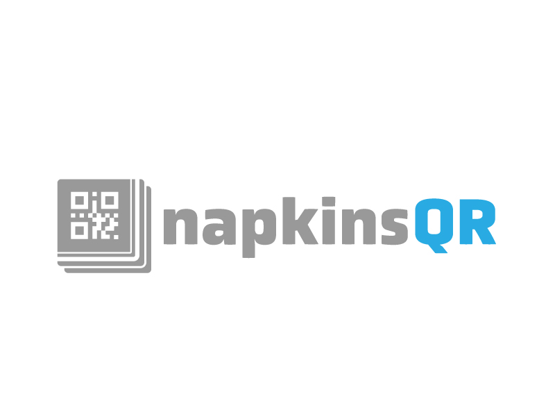 napkinsQR logo design by jaize