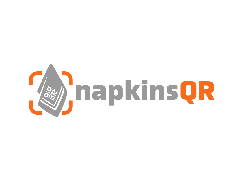 napkinsQR logo design by jaize