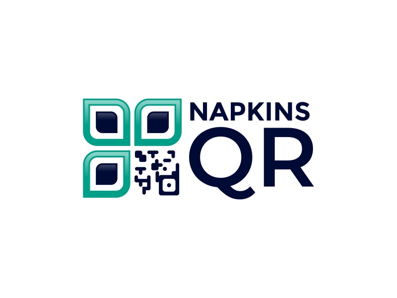 napkinsQR logo design by zegeningen