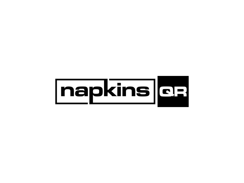 napkinsQR logo design by oke2angconcept