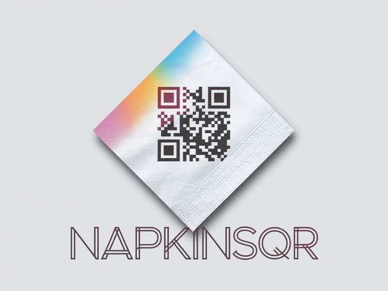 napkinsQR logo design by Octavino Arianto