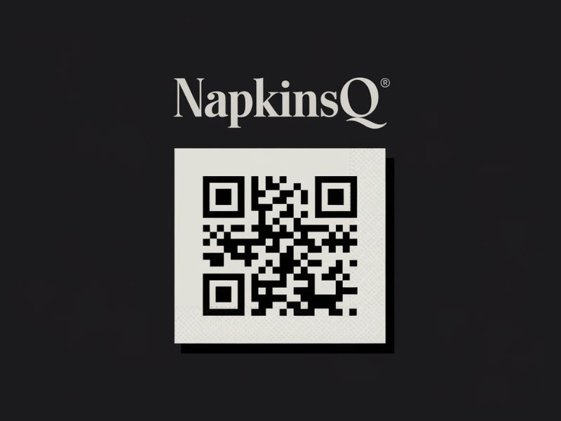 napkinsQR logo design by Octavino Arianto