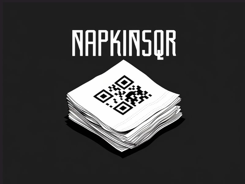 napkinsQR logo design by Octavino Arianto