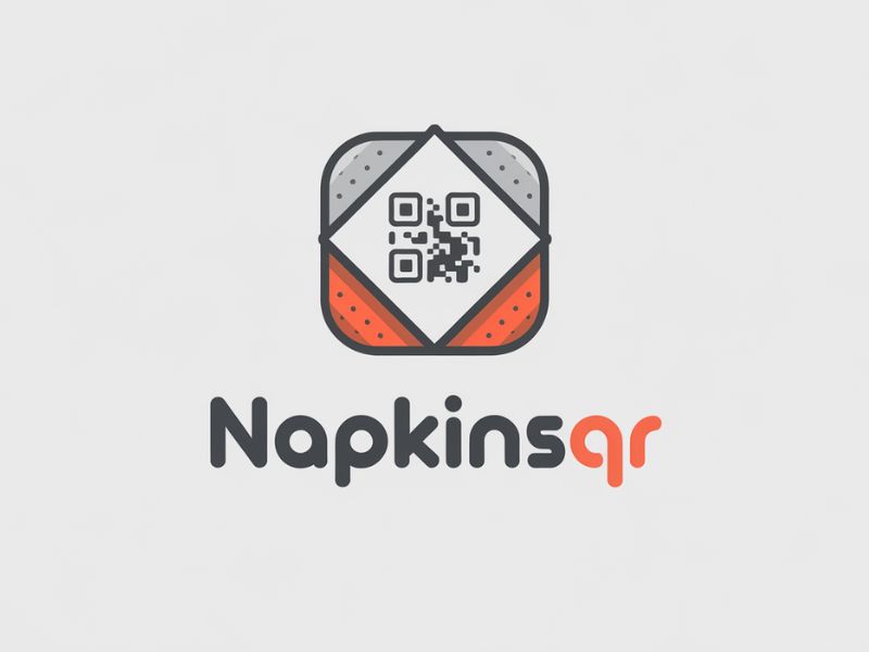 napkinsQR logo design by Octavino Arianto