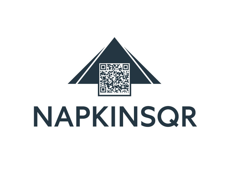 napkinsQR logo design by Rahul Biswas