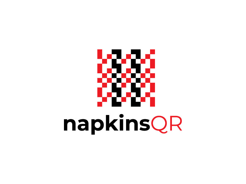 napkinsQR logo design by Crushboysourav