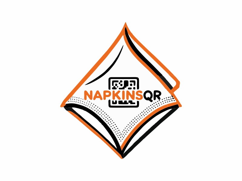 napkinsQR logo design by ruki