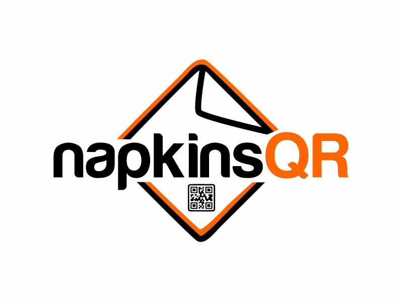 napkinsQR logo design by ruki