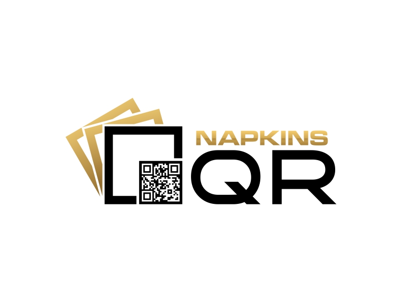 napkinsQR logo design by zegeningen