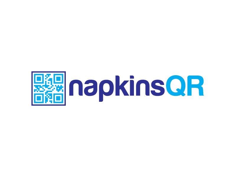 napkinsQR logo design by aryamaity