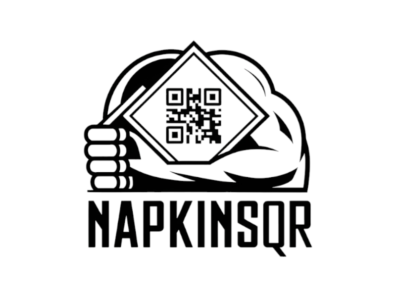 napkinsQR logo design by salim