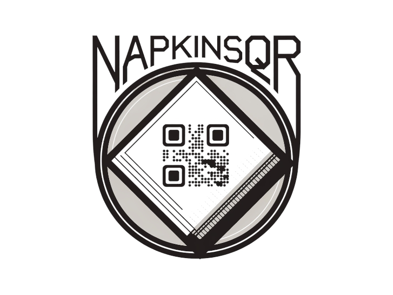 napkinsQR logo design by salim