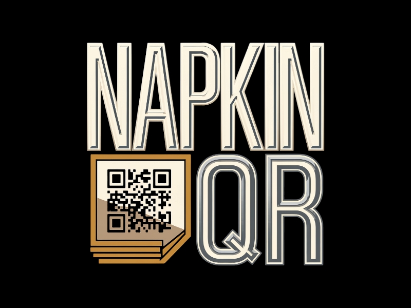 napkinsQR logo design by salim