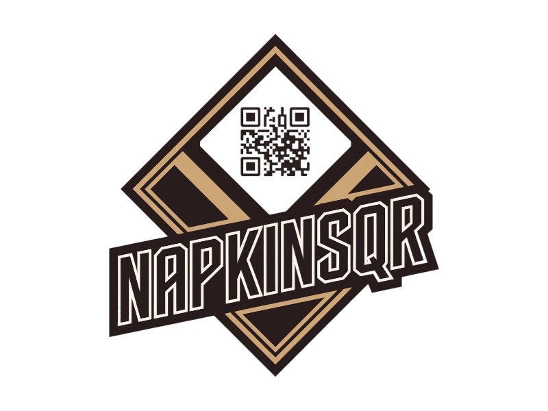 napkinsQR logo design by salim