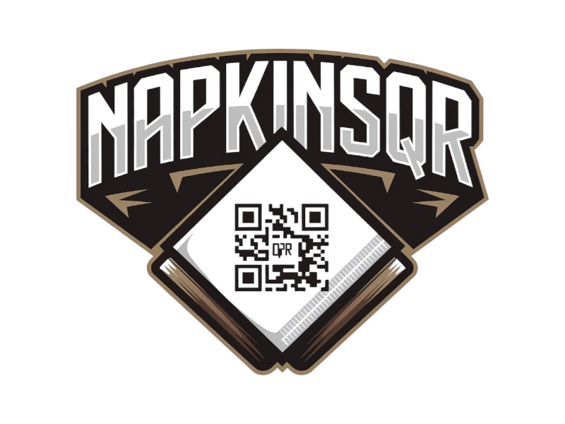 napkinsQR logo design by salim