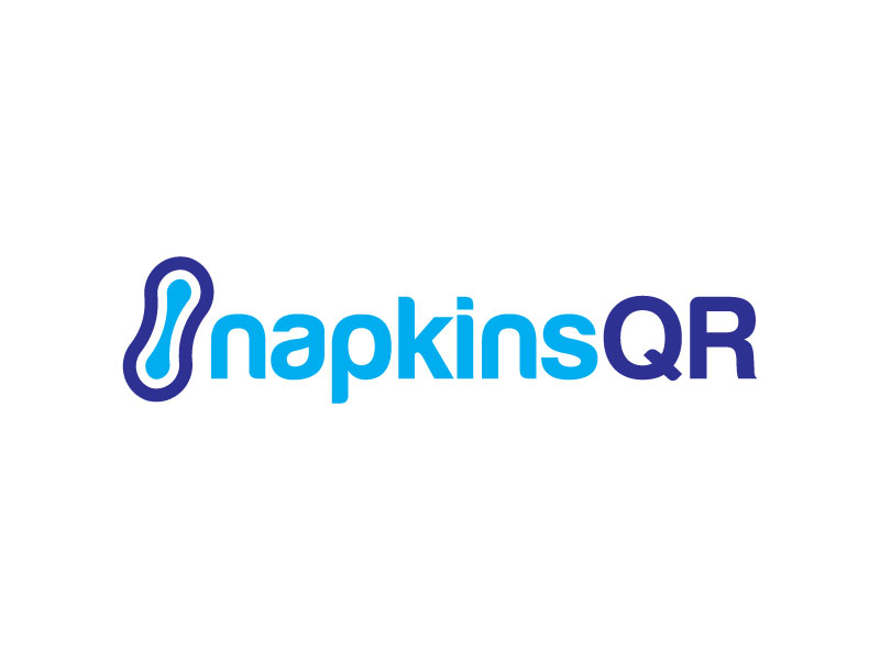 napkinsQR logo design by aryamaity