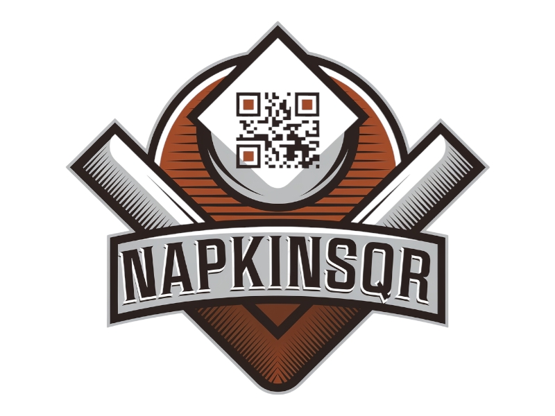 napkinsQR logo design by salim