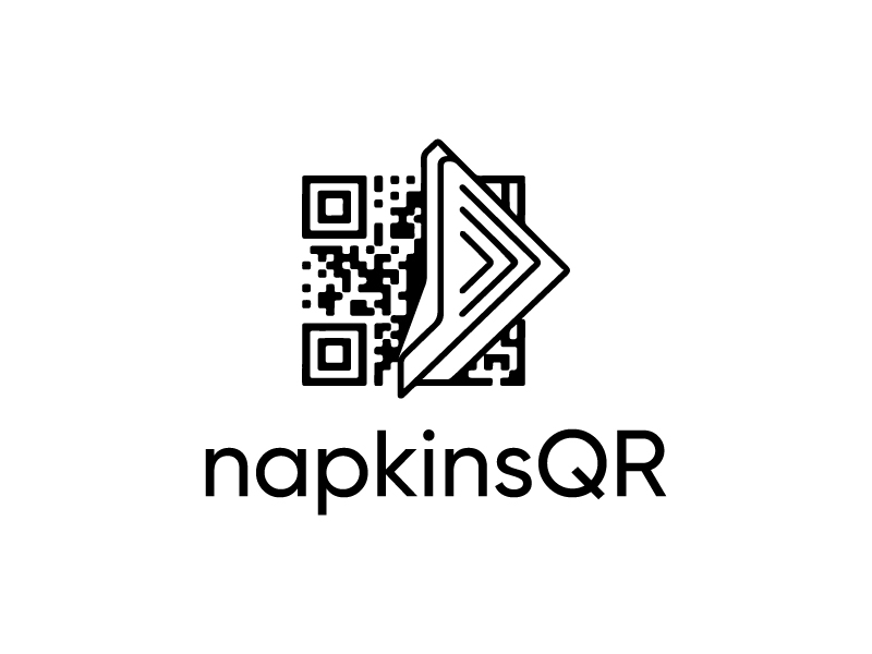 napkinsQR logo design by Sami Ur Rab