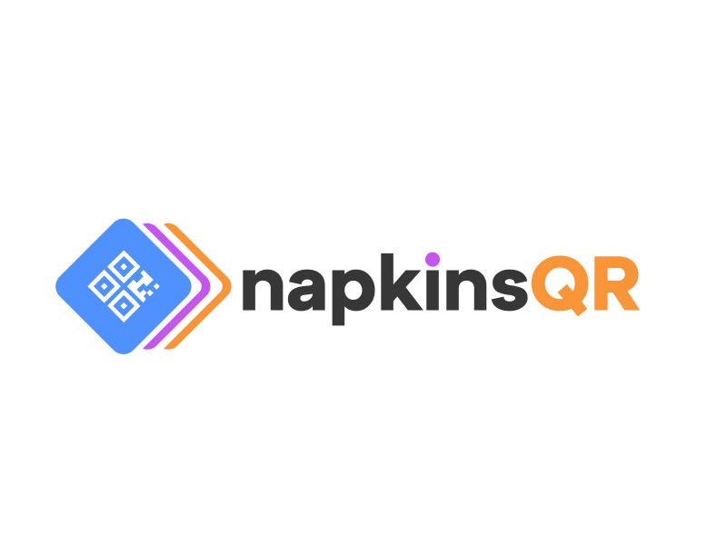 napkinsQR logo design by serprimero