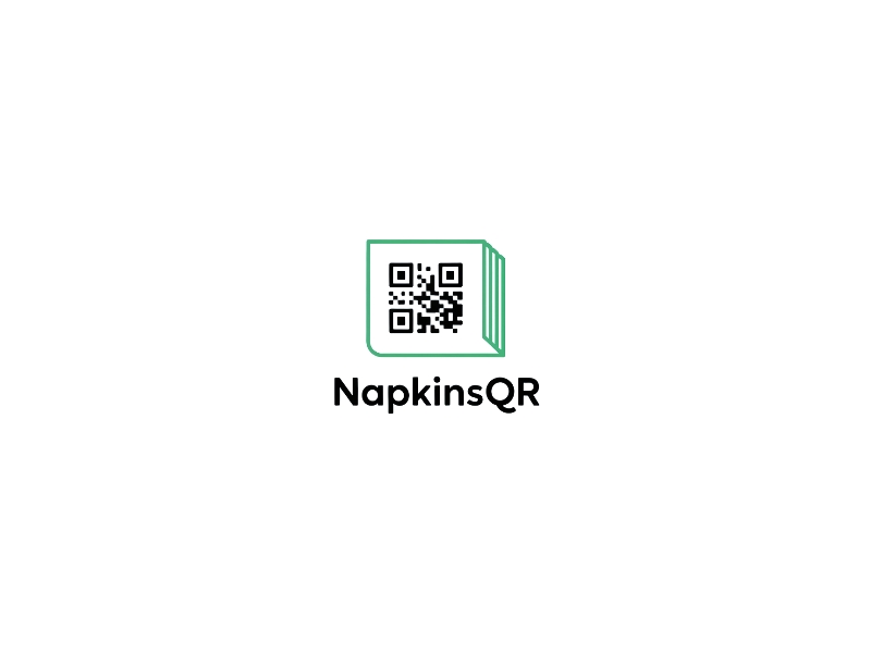 napkinsQR logo design by iffikhan