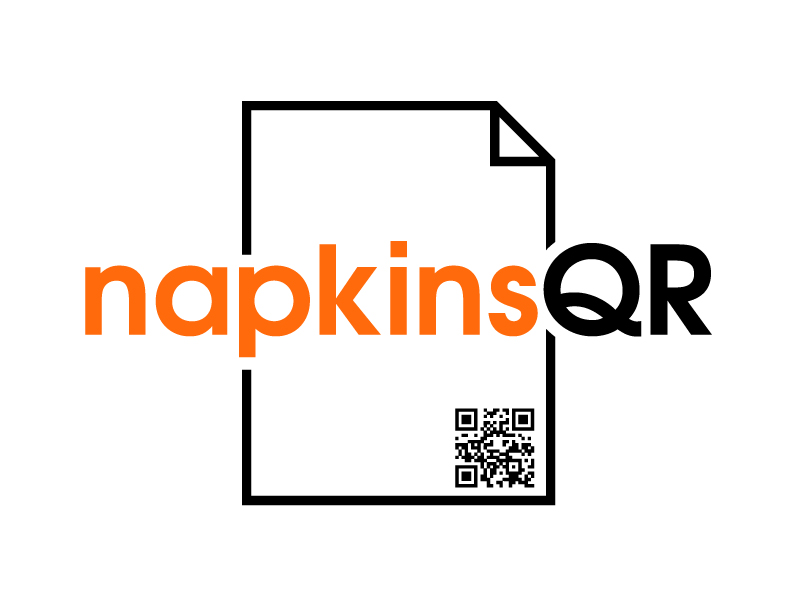 napkinsQR logo design by Assassins